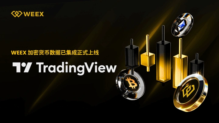 WEEX正式集成TradingView，提供更强大的交易分析体验